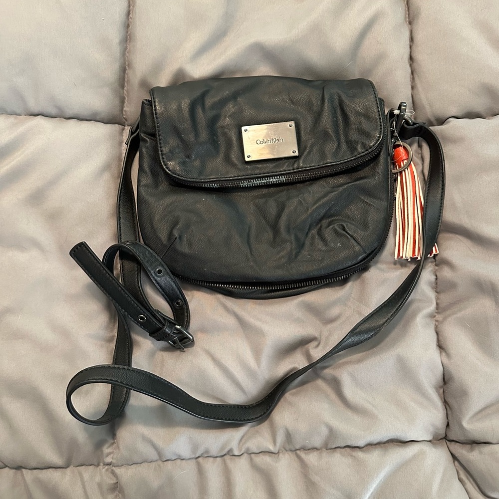 Black crossbody bag